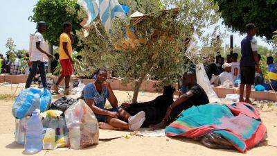 Tunisia dismantles dozens of coastal camps housing migrants hoping to reach Europe