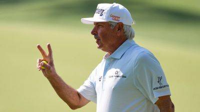Tom Watson - Matt Slocum - Ashley Landis - Fred Couples - Fred Couples, 65, drains shot from 191 yards out for eagle at the Masters - foxnews.com - state Georgia