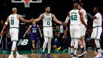 Jayson Tatum - Jaylen Brown - Derrick White - Payton Pritchard - Joe Mazzulla - Celtics proud of 60th win, now 'shifting gears' for playoffs - ESPN - espn.com