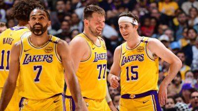 Austin Reaves - Luka Doncic - Rui Hachimura - Luka Doncic, Austin Reaves like 3-seed Lakers' title chances - ESPN - espn.com - county Eagle - Los Angeles