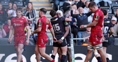 Adam Beard - Dewi Lake - Justin Tipuric - Kieran Hardy - Dan Edwards - Keelan Giles - Gareth Thomas - Rhys Davies - Owen Williams - Jack Walsh - Ospreys v Lyon Live: Kick-off time, TV channel and score updates - walesonline.co.uk