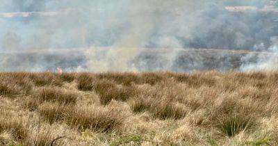 Live updates as serious fire closes Carmarthenshire road and people are told 'keep windows shut'
