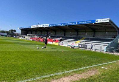 The National League South game between Weston-super-Mare and Tonbridge Angels abandoned after a medical emergency in the crowd