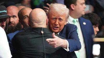 Dana White - Jon Jones - Elon Musk - Lynne Sladky - Donald Trump - Jan Blachowicz - Jesus Christ - UFC star KOs opponent, pays tribute to Trump - foxnews.com - county Miami - county Smith