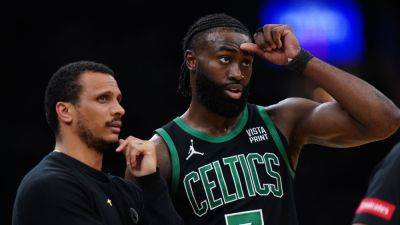 Jaylen Brown - Joe Mazzulla - Celtics' Jaylen Brown out vs. Hornets after injections for knee - ESPN - espn.com