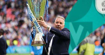 Darren Ferguson - Wembley Stadium - Darren Ferguson toasts record-breaking Peterborough after EFL Trophy success - breakingnews.ie - Britain