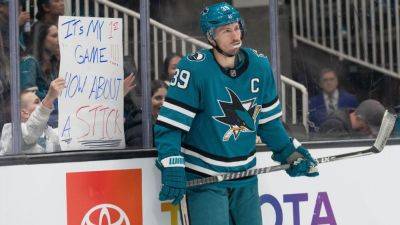Sharks' Logan Couture, citing injury, retires from hockey - ESPN
