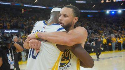 Steph Curry - Jeff Chiu - Gary Payton II (Ii) - Jimmy Butler - Stephen Curry - Steph Curry, Jimmy Butler's hot shooting lead Warriors to play-in win over Grizzlies - foxnews.com - San Francisco - state Golden