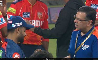 LSG Owner Sanjiv Goenka Confronts Rishabh Pant, Recreates KL Rahul Scene After Defeat Against PBKS