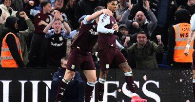 Marcus Rashford scores first Premier League goal for Villa in win at Brighton