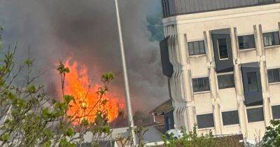 Port Talbot fire live updates: Huge fire takes hold at historic chapel