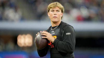 Joe Schoen - Giants draft Jaxson Dart after making blockbuster trade to get back into 1st round - foxnews.com - New York - state Mississippi