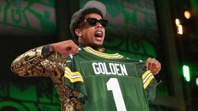Greg Jennings - NFL draft - Matthew Golden is Packers' first 1st-round WR since '02 - ESPN - espn.com - county Adams - state Texas - state Wisconsin - county Green - county Bay - county Nelson - county Jennings