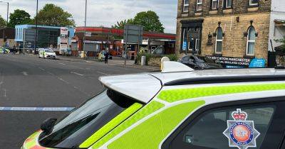 LIVE: Police tape off major Manchester road following incident - latest updates