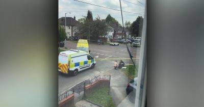 LIVE Large police cordon in place on estate as emergency services rush to scene - latest updates