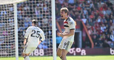What Rasmus Hojlund did before he scored helped him equalise for Manchester United vs Bournemouth