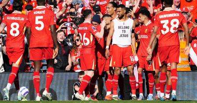 Liverpool secure Premier League title with crushing win against Tottenham