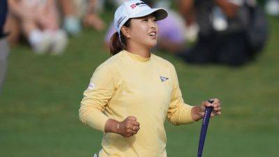Nelly Korda - Lilia Vu - Mao Saigo wins LPGA major Chevron Championship in playoff - ESPN - espn.com - Usa - Japan - state Texas