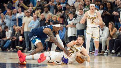 NBA says Lakers' Luka Doncic was fouled late in Game 4 loss - ESPN