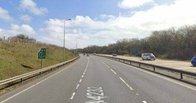 Emergency services at scene of serious crash on A4232 in Cardiff
