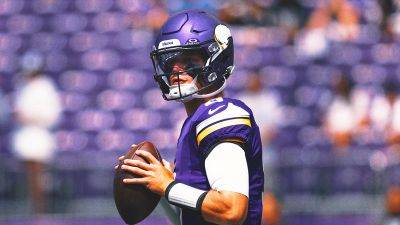 Sam Darnold - Aaron Jones - J.J.Maccarthy - Minnesota Vikings QB J.J. McCarthy: 'I know I'm ready to start' - foxnews.com - San Francisco - Jordan - state Minnesota - state Michigan