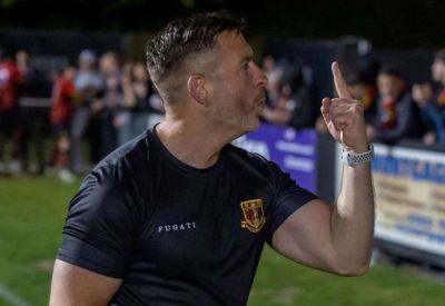 Sittingbourne manager Ryan Maxwell on their 4-2 Isthmian South East play-off semi-final against Merstham and facing Burgess Hill in the final