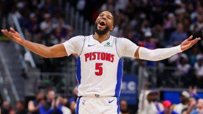 Pistons' Malik Beasley trolls Knicks' Mikal Bridges over Game 5 playoff win - ESPN