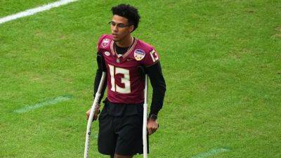 Jets QB Jordan Travis retiring due to '23 injury while at FSU - ESPN