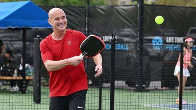 Andre Agassi wins debut in U.S. Open Pickleball Championships - ESPN