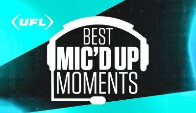 UFL 2025: Best mic'd up moments from Week 5