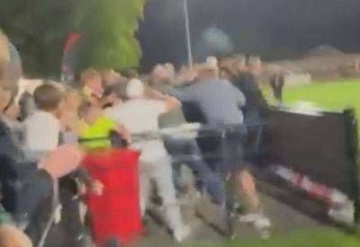 Video shows ugly fight break out among fans at Whitstable Town football match - kentonline.co.uk - county Southern - county Fisher