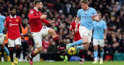 Departing Kevin De Bruyne set for final Manchester derby