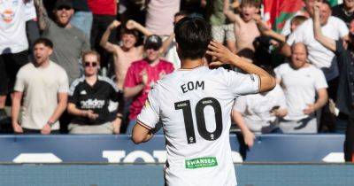 Swansea City 1-0 Derby County: Late Eom strike sees Swans over the line in drab affair