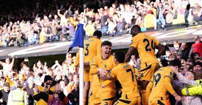 Axel Tuanzebe - Pablo Sarabia - Alex Palmer - Dara Oshea - Liam Delap - Wolves come from behind to inflict a damaging defeat on Ipswich - breakingnews.ie - Brazil