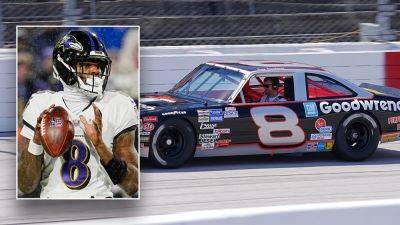 Dale Earnhardt Jr, Lamar Jackson find themselves in court battle over famed number 8 - foxnews.com - state New York - county Dale - county Lamar - county Park