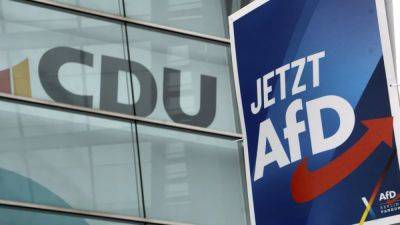 Setback for Merz: AfD ties with CDU/CSU in poll for first time