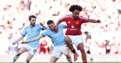 What Joshua Zirkzee did before he came on summed up Manchester United's draw with Man City