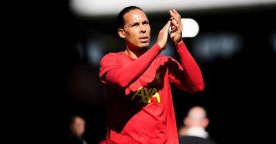 Arne Slot has no concerns over Liverpool skipper Virgil van Dijk’s form