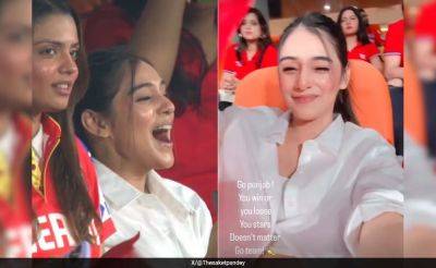 RJ Mahvash Cheers For Punjab Kings In IPL Match Against CSK, Fuels Yuzvendra Chahal Dating Rumours