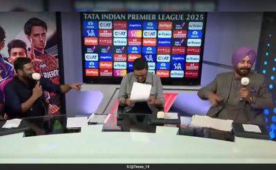 "Your Idol Is 'Girgit'": Navjot Singh Sidhu, Ambati Rayudu In Ugly Spat On Live TV