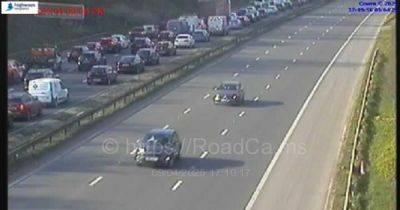 M66 LIVE as motorway blocked both ways due to police incident with 'severe' traffic delays