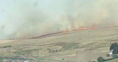 LIVE: Moor fire breaks out near M62 - latest updates - manchestereveningnews.co.uk