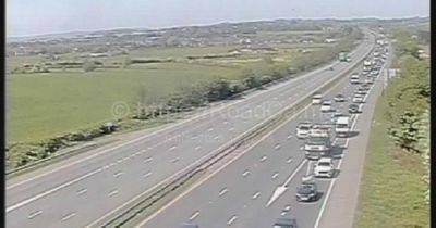All traffic stopped on motorway due to police incident