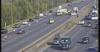 M6 crash LIVE as drivers stuck in huge traffic delays with lanes shut - updates