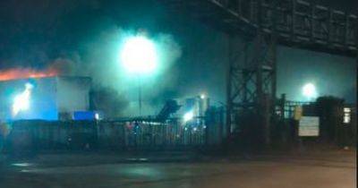 Residents told to shut windows as large fire breaks out - walesonline.co.uk - Britain