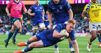 Josh Van - Luke Macgrath - Jack Conan - Ryan Baird - Jamie Osborne - Sam Prendergast - Leinster crush Zebre to secure spot as top URC seeds - breakingnews.ie - Britain - Ireland - county Northampton - parish St. James