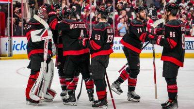 Rod Brind - Tom Wilson - Frederik Andersen - Carolina Hurricanes blank Washington Capitals, take 2-1 lead - ESPN - espn.com - Washington