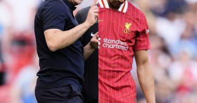 Arne Slot does not regret playing Trent Alexander-Arnold despite Reds fans’ boos
