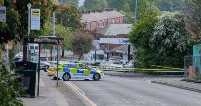LIVE: Police tape off Greater Manchester road following incident - latest updates