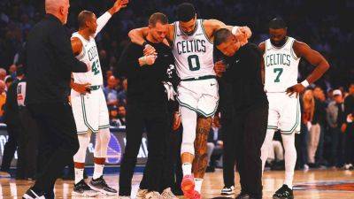 Jayson Tatum - Jaylen Brown - Joe Mazzulla - Celtics 'at a loss for words' as they await news on Jayson Tatum - foxnews.com - New York